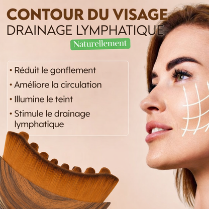 Brosse Drainage Lymphatique Eralya
