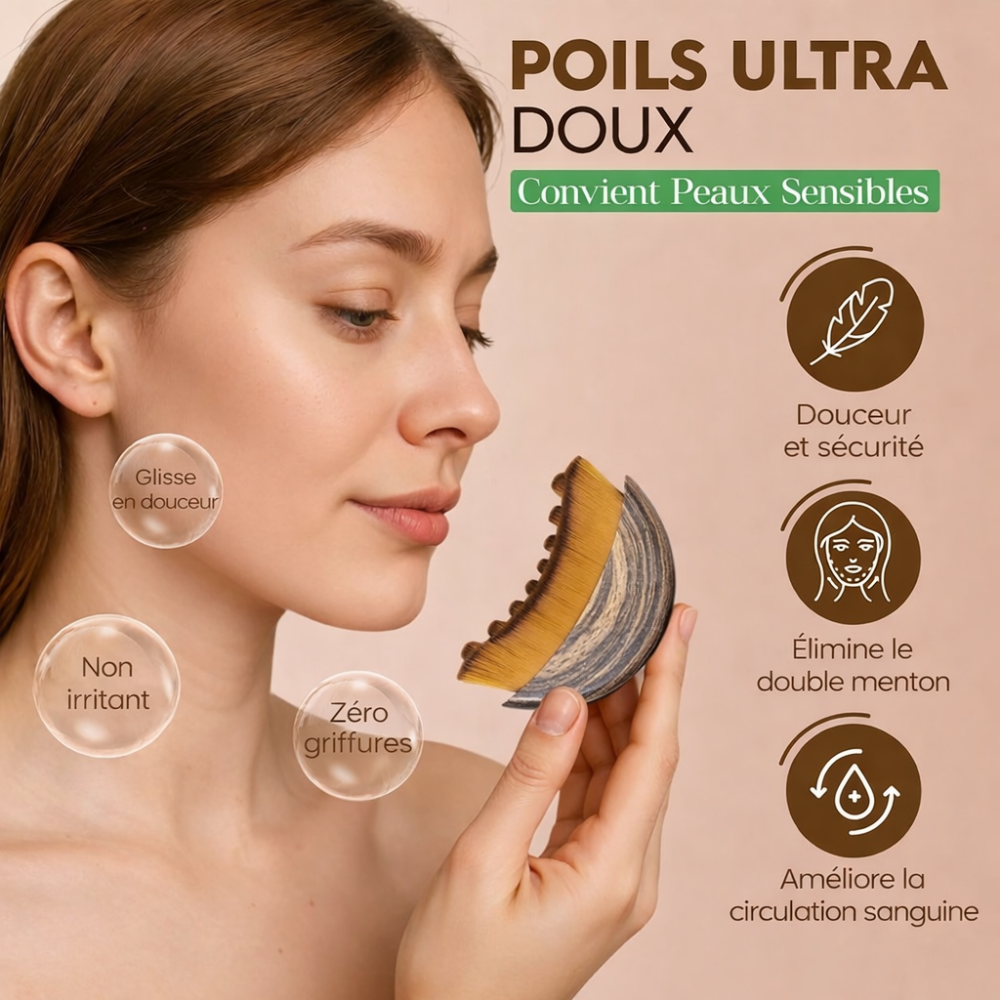 Brosse Drainage Lymphatique Eralya